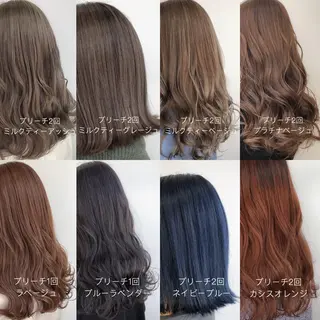ミディアム カラー 【透明感、艶髪】西村 有司のヘアスタイル
