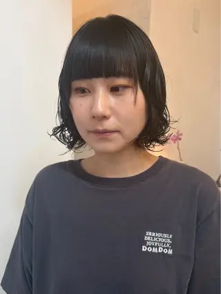 パーマ ふうか/天神 /パーマ/ボブ/のヘアスタイル