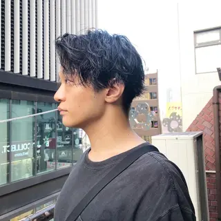 パーマ ヘアアレンジ メンズ メンズ特化✂️栗原 侑也のヘアスタイル