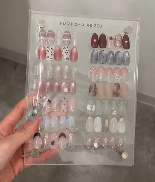 ネイル 🎀RUI🎀ネイル 練習モデル⊹˚₊のネイルデザイン