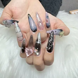 ネイル 🎀nana🫧 ワンホンネイル🎀のネイルデザイン