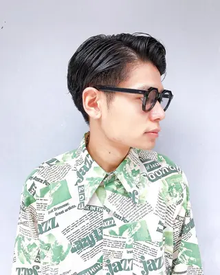 ショート パーマ メンズ メンズパーマ タカキリョウのヘアスタイル