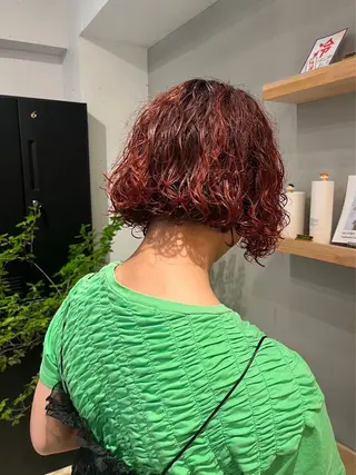 ショート カラー 🧤高明度ハイトーン 🧤莉音のヘアスタイル
