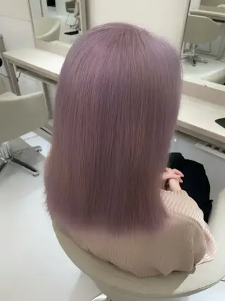 ミディアム 🫧ハイトーン デザイン✨RYUKIのヘアスタイル