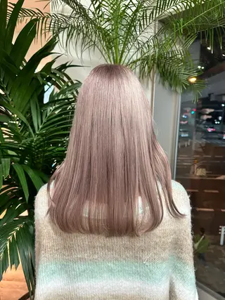 カラー ブリーチカラー/ わきたちえ🌻のヘアスタイル