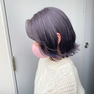 ショート 🌙yuria/ハイ トーン/ベージュ🌙のヘアスタイル
