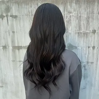 ロング カラー ストパ,カラーモデル 募集🌼/星山沙希のヘアスタイル