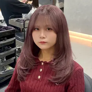 ロング カラー XELM高崎 🤍Kyokaのヘアスタイル