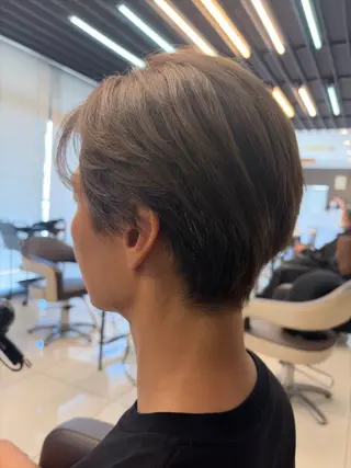 ショート メンズ LiTA長嶺 小佐井悠未のヘアスタイル