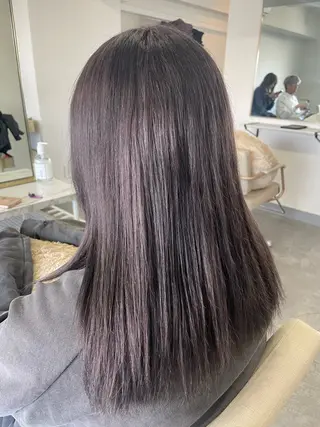セミロング 髙橋 百香のヘアスタイル