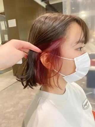 ショート カラー 髪質改善/艶カラー /EisoAkariのヘアスタイル