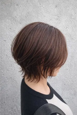 ショート カラー アキヒロ🔸 骨格診断/ショートのヘアスタイル