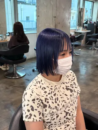 ショート カラー ハイトーン 横浜💞ミオのヘアスタイル