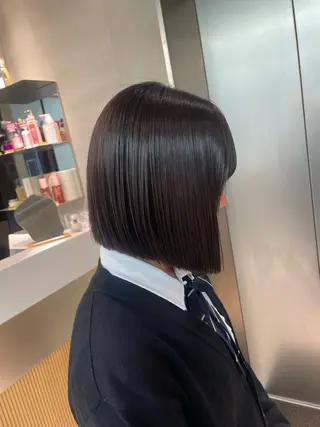 ショート 🎀nao🎀 博多レイヤーボブのヘアスタイル