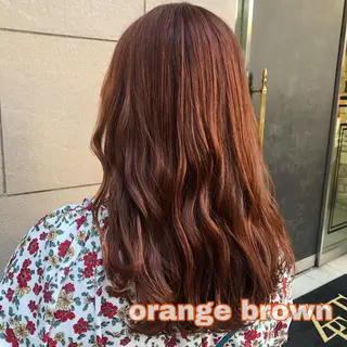 ロング カラー ヘアアレンジ TSUNA 🌙 Lim 五反田のマツエク・マツパデザイン