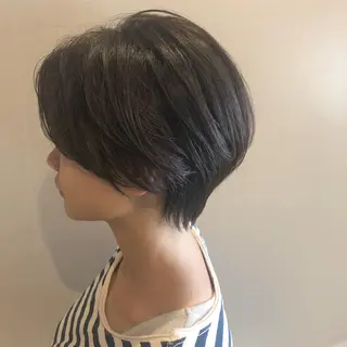 ショート ヘアサロンソリスト girl styleのヘアスタイル