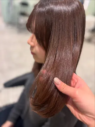 ロング カラー 🌸銀座No.1パー マ🌸いでいあやのヘアスタイル