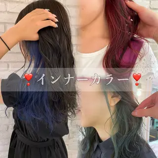 ロング ショート/ボブ 艶髪カラーTOSHIのヘアスタイル