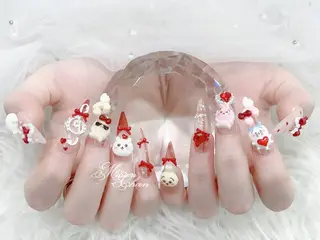 ネイル MoMoA Nail ネイル長さ出し専門店のネイルデザイン