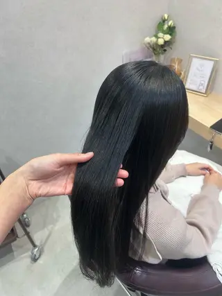 ロング Mao 🎀bob 赤み撃退🌿艶カラーのヘアスタイル