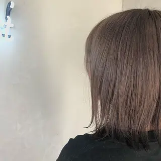 ミディアム カラー ヘアアレンジ 🤍透明感カラー🤍 Ryujiのヘアスタイル