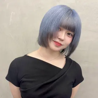 ショート カラー ハイトーン/ブリーチ /カラー🤍すずかのヘアスタイル