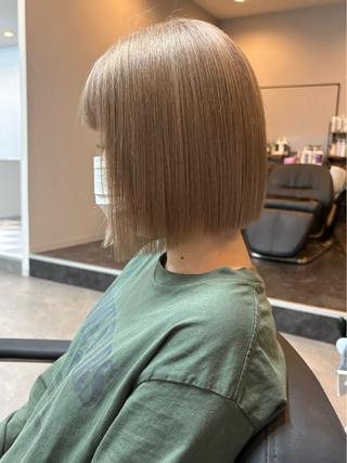ショート デザインカラー/ 梶本 乃梨叶のヘアスタイル