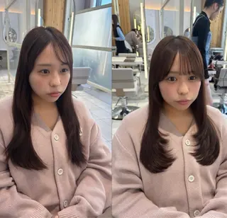 ロング 鈴木 彩莉のヘアスタイル
