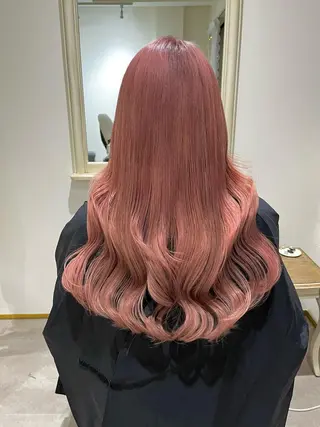 ロング カラー MOE🐈⬛🎀 エクステ/ワンホンのヘアスタイル