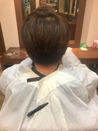 ショート 銀座フリーランススタ イリストMIYUKIのヘアスタイル