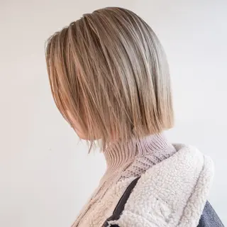 ショート カラー 艶カラー🫧 猿渡 響のヘアスタイル