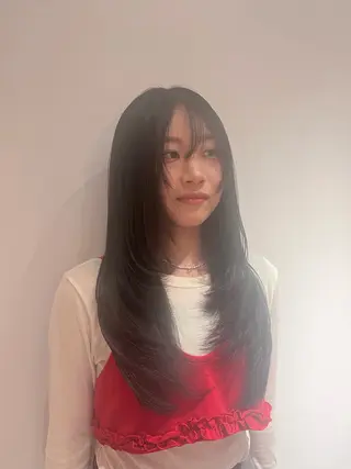 ロング カラー 💠urara opus💠🩵のヘアスタイル