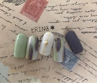ネイル tRING* しいの木台のネイルデザイン