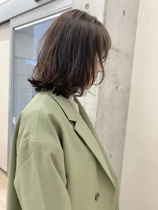 ミディアム NOBU .のヘアスタイル