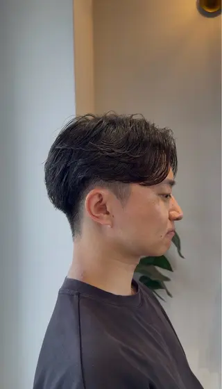 パーマ メンズ 大阪茶屋町 メンズカット関田拳のヘアスタイル