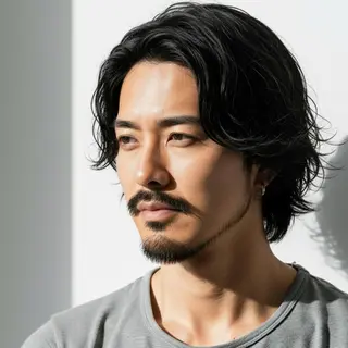 パーマ メンズ ショートが上手い人/ 似合わせの達人/ロキのヘアスタイル