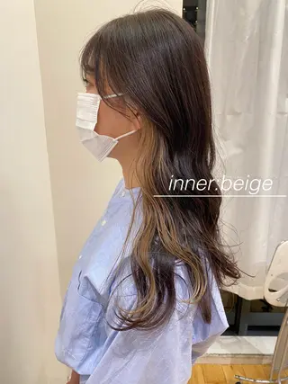 ロング 小林 夢羽のヘアスタイル