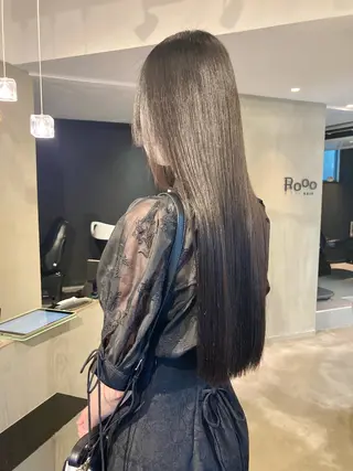 ロング 石木 美緒奈のヘアスタイル