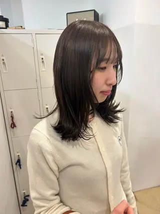 ミディアム ボブ/レイヤー ナカミネアキナのヘアスタイル