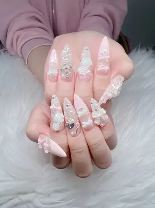 ネイル Lee Nails チップ長さだし専門店のネイルデザイン