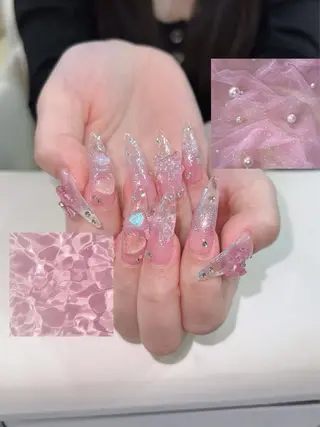 ネイル Sora  Nail 長さ出し専門店のネイルデザイン