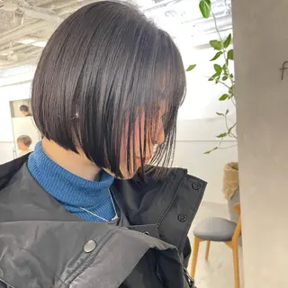 ミディアム カラー ショート〜ボブ✂︎ 武蔵小杉 南澤佑介のヘアスタイル