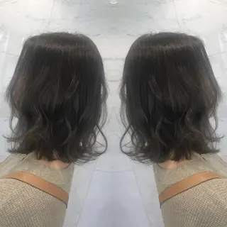 ミディアム カラー 重政 和樹のヘアスタイル