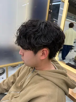 メンズ 本田 有里のヘアスタイル