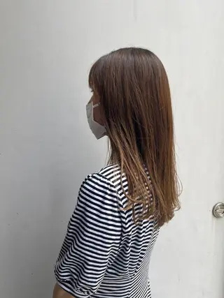 ロング 韓国好き🇰🇷 美容師MIKUのヘアスタイル