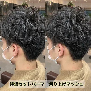 パーマ メンズ ⭕️メンズパーマ⭕️ 山口 裕太郎のヘアスタイル