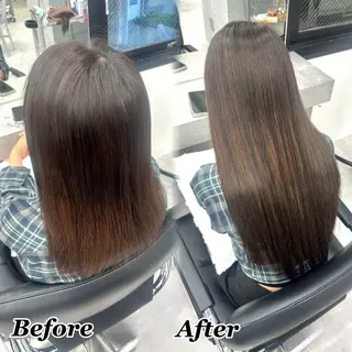 ヘアメ🎀ハイトーン 🩵エクステ🪄しほのヘアスタイル