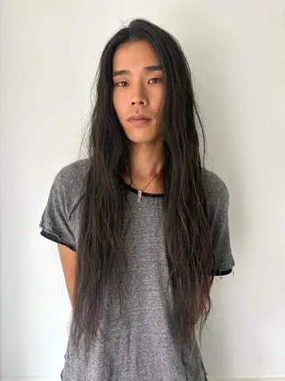 ロング メンズ 神田橋 翔太郎のヘアスタイル