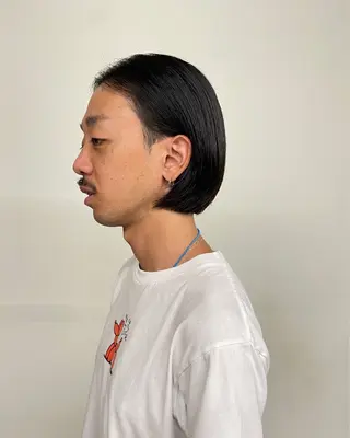 ミディアム メンズ 天川 太生のヘアスタイル