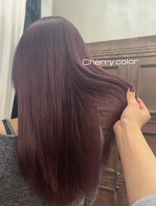 カラー 髪質改善/ H / ウエチ モモカのヘアスタイル